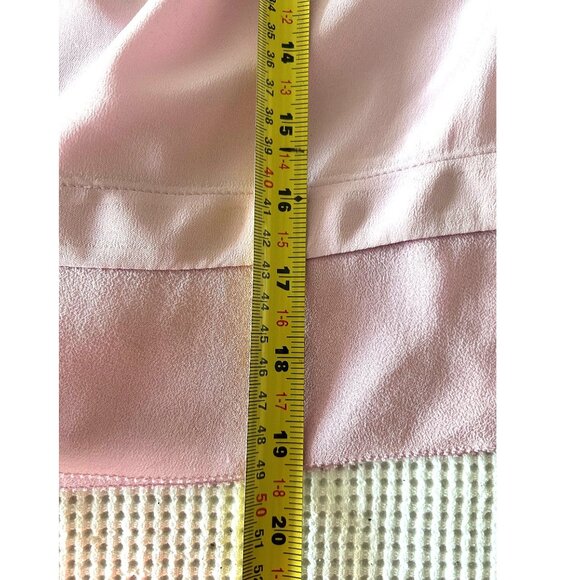 Wilfred Light Pink Silk Skirt with Side Pockets Sz 2 - Picture 6 of 6